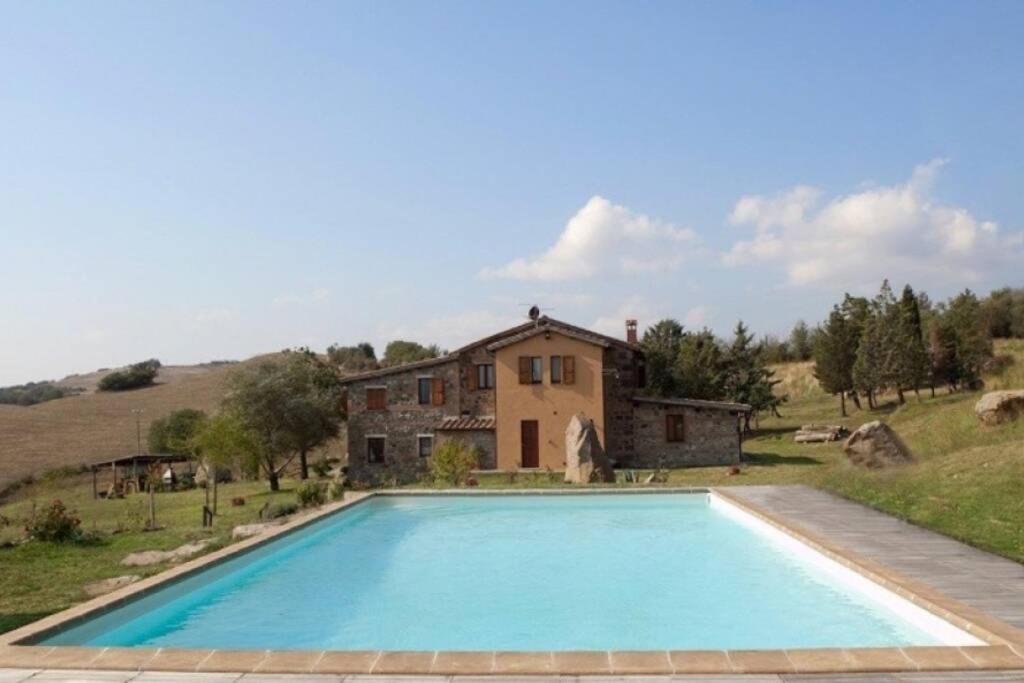Casale Meraviglioso Val D'Orcia Con Piscina Radicofani Exteriör bild