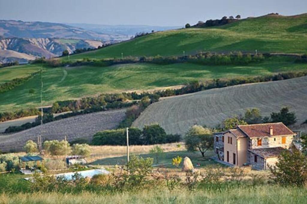 Casale Meraviglioso Val D'Orcia Con Piscina Radicofani Exteriör bild