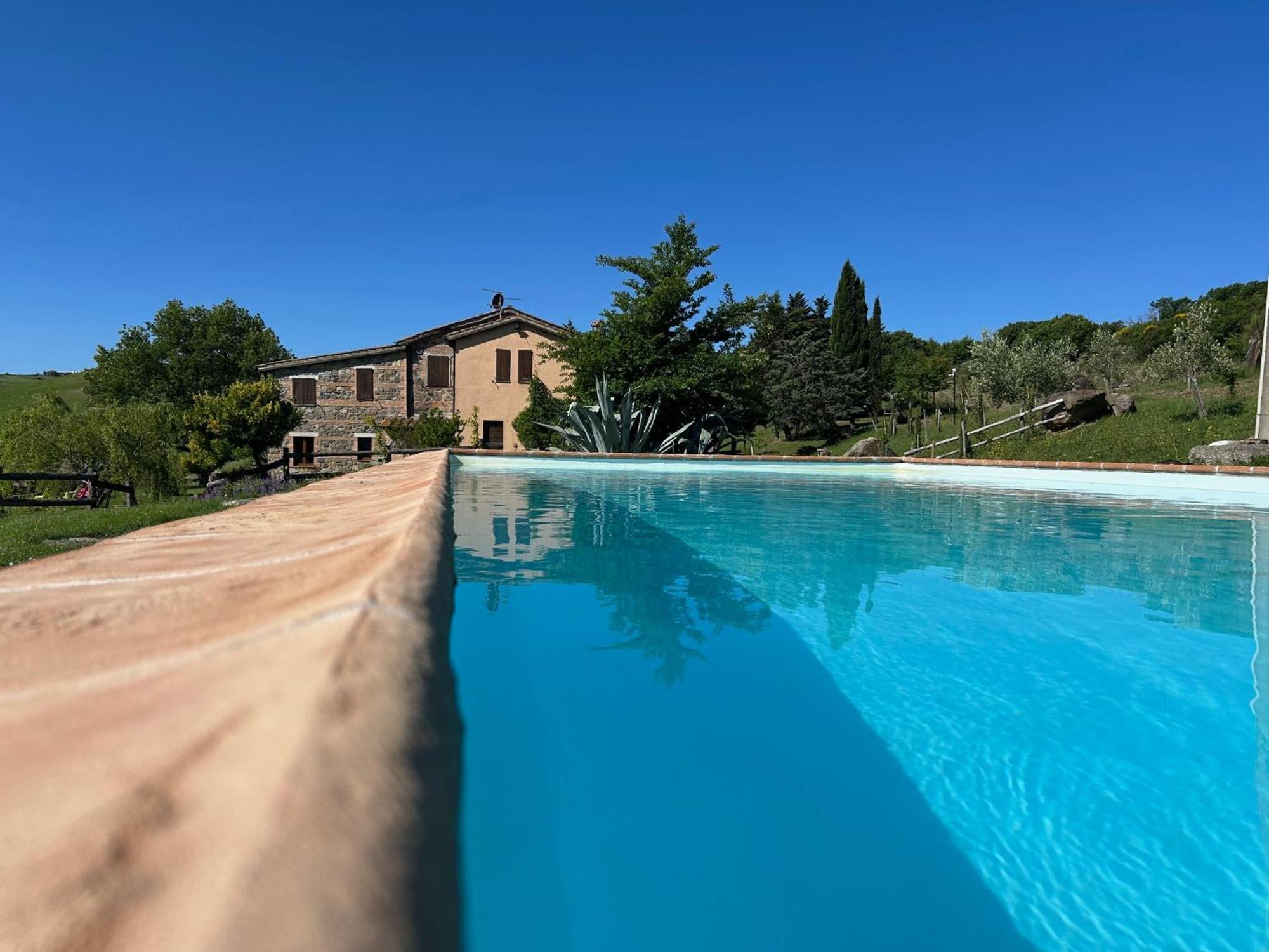 Casale Meraviglioso Val D'Orcia Con Piscina Radicofani Exteriör bild