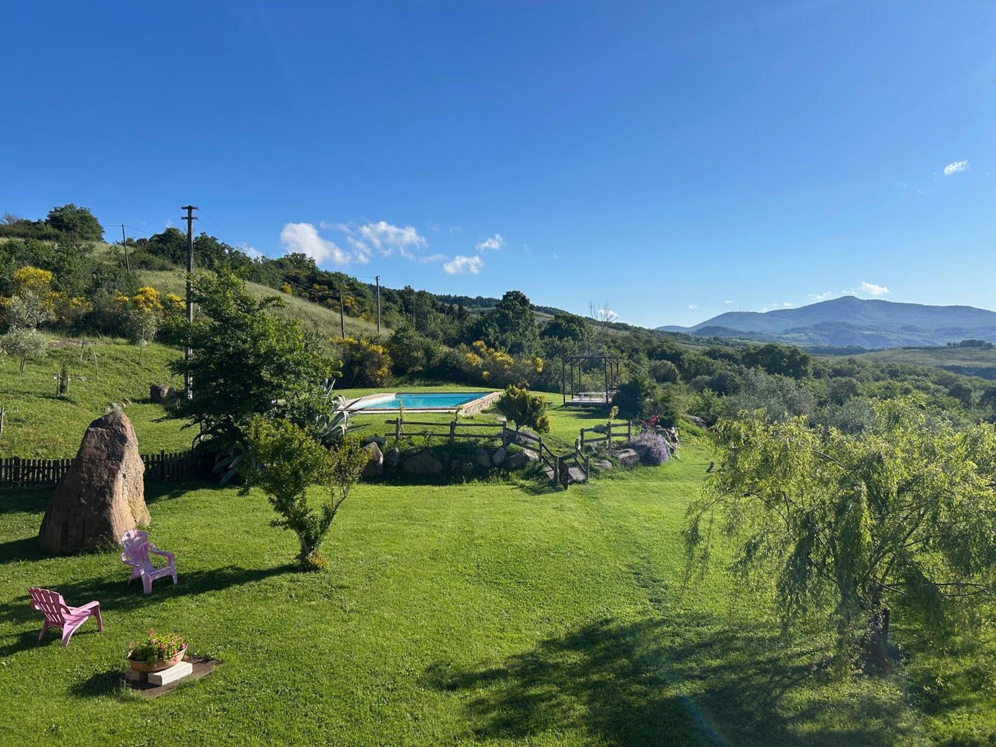 Casale Meraviglioso Val D'Orcia Con Piscina Radicofani Exteriör bild