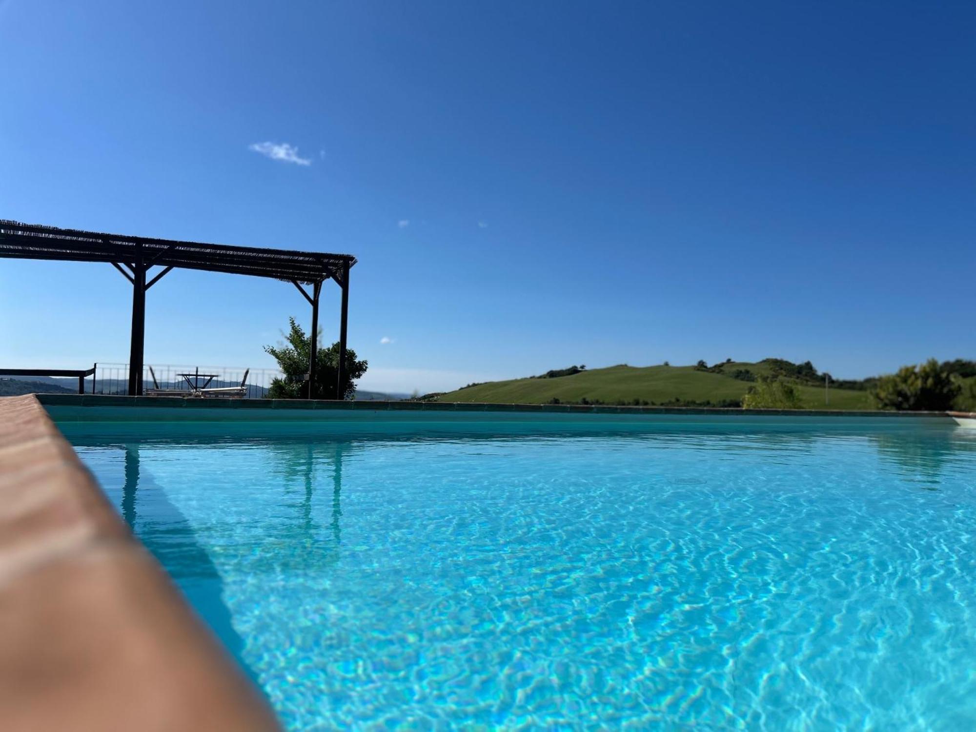 Casale Meraviglioso Val D'Orcia Con Piscina Radicofani Exteriör bild